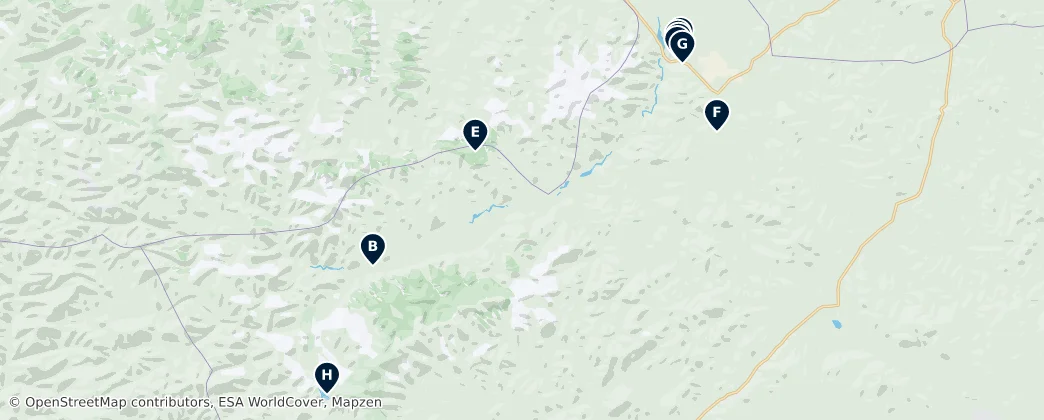 Övörkhangai Essentials — Mappa