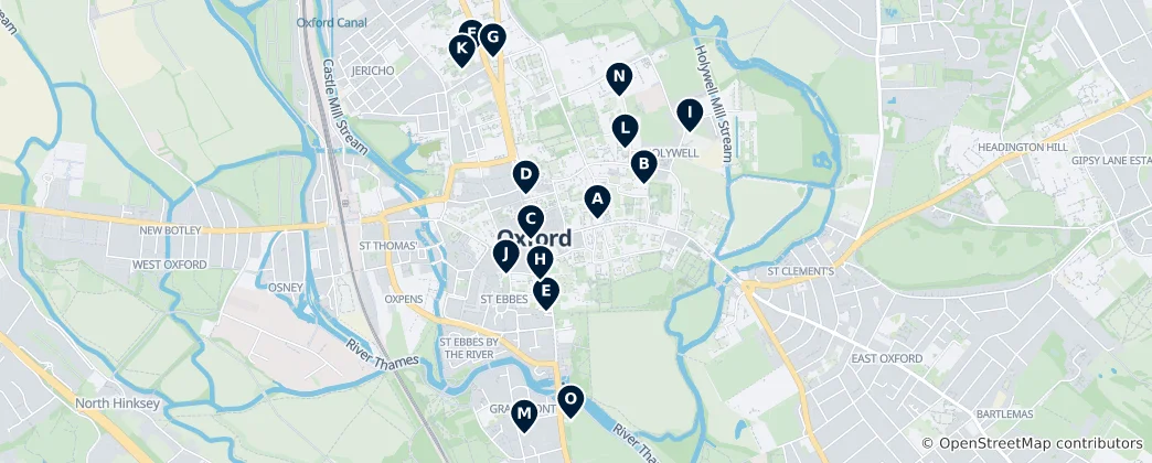 Map of Historic Religious Sites