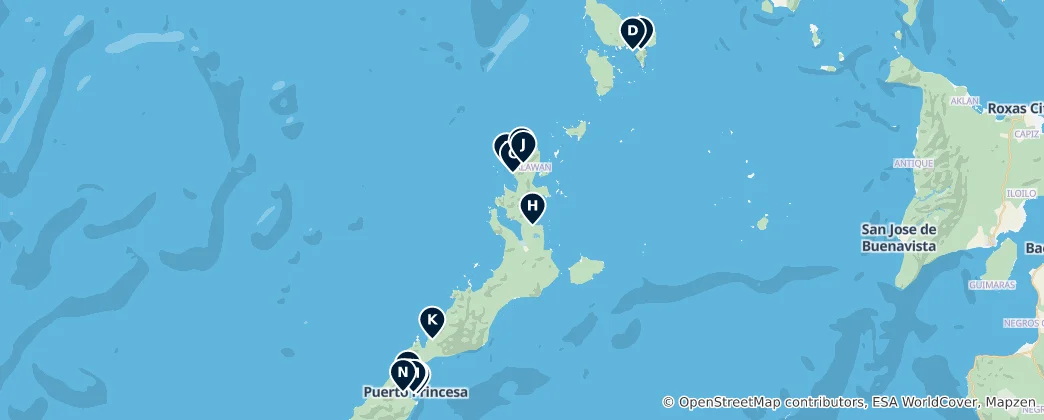 Mapa De Palawan's Absolute Essentials