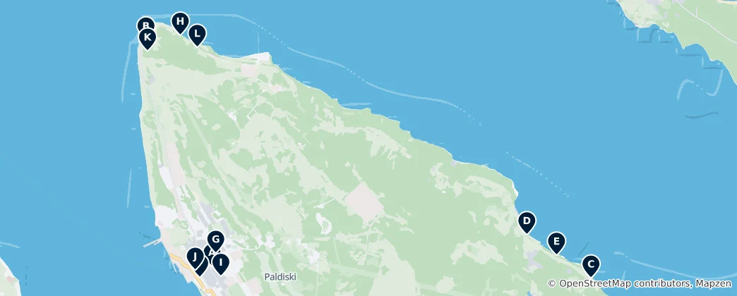 Mapa Paldiski Essentials