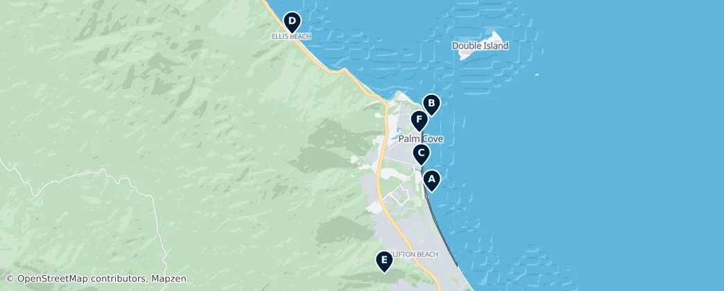 Palm Cove Essentials — 地图