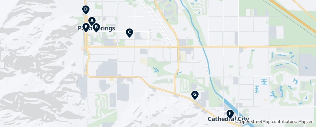 Mappa di Top Entertainment Spots