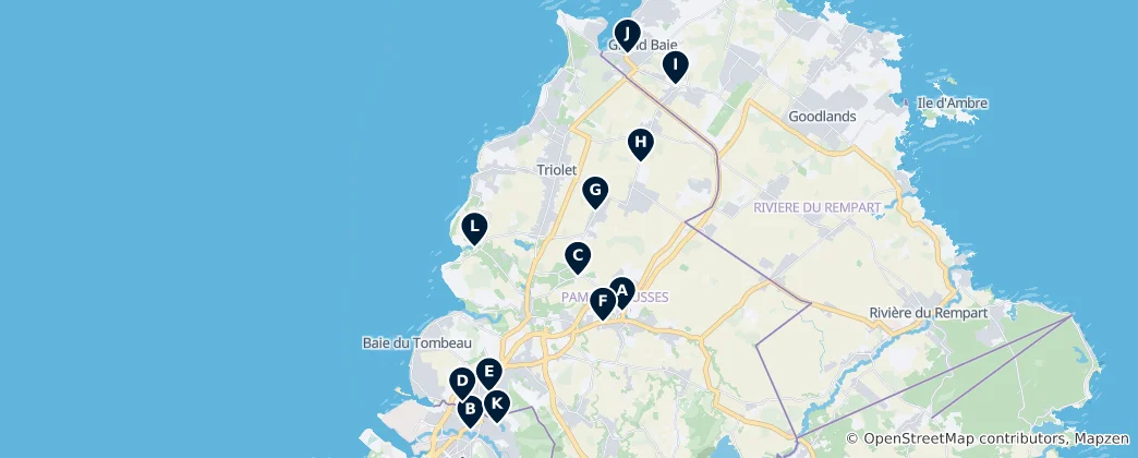 Map of Historic and Religious Sites