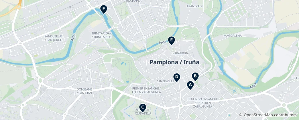 Mappa di Luoghi Storici