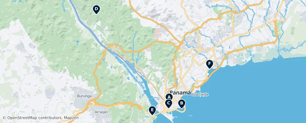 Parks & Viewpoints — Mapa