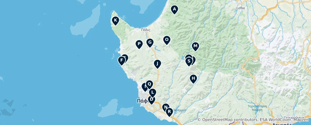 Map of Orthodox Christian Heritage Sites