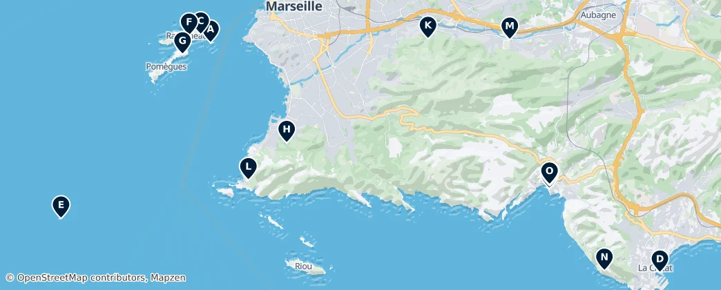 Mapa de Historic Sites & Fortresses