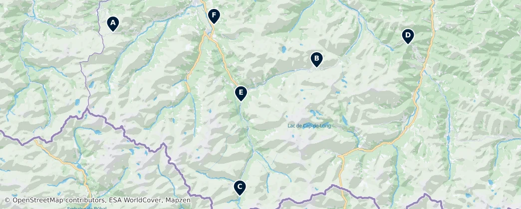 Karte von Parc national des Pyrénées (Aire d'adhésion) Essentials