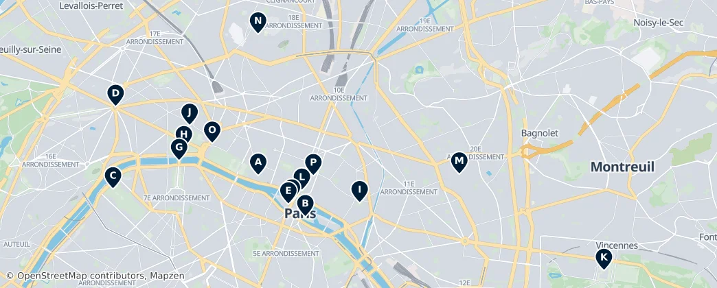 Historic & Heritage Sites — Térkép