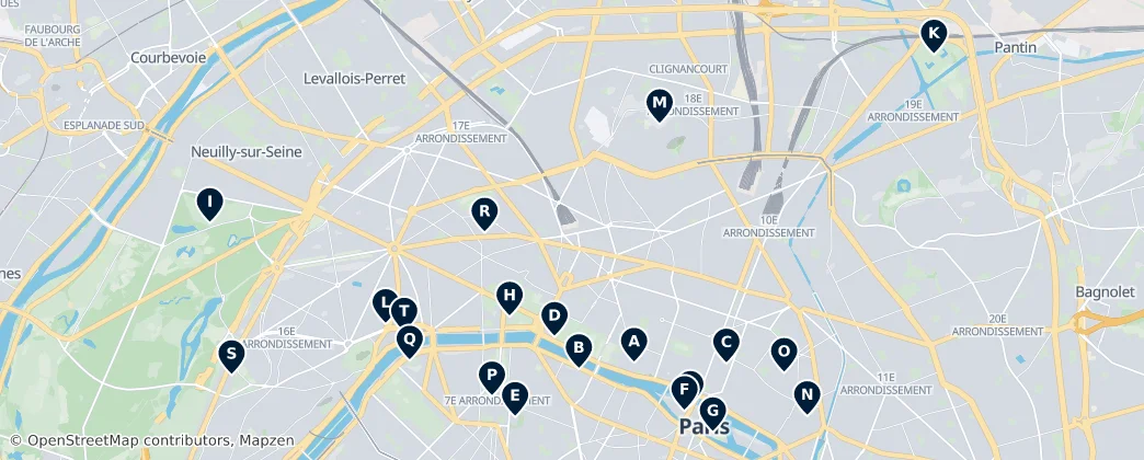 Museums & Art Galleries — Térkép