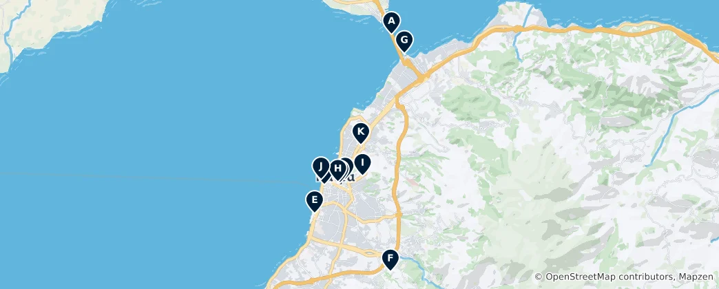 Mapa De Patras Must-Sees