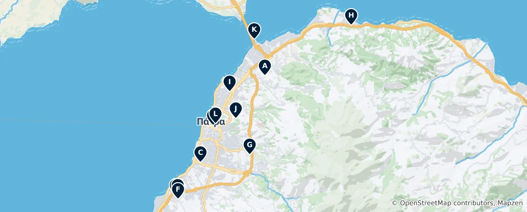 Mapa De Viewpoints and Parks