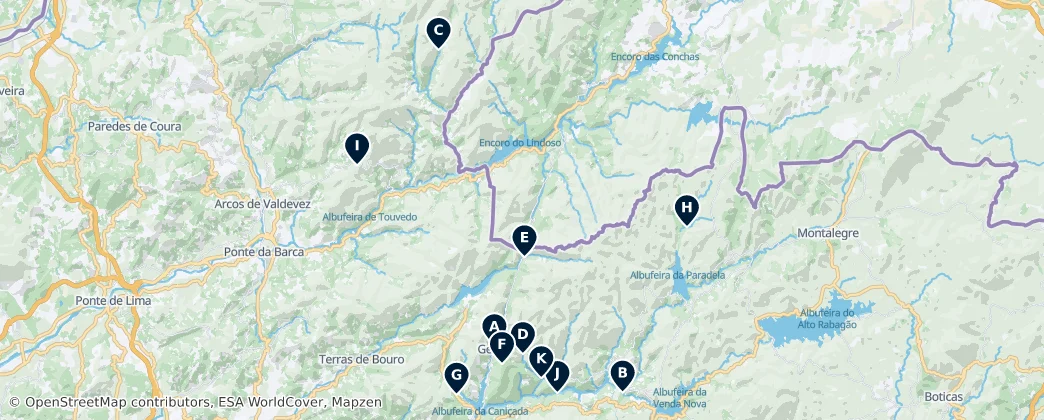 Mapa Peneda-Gerês National Park: The Absolute Essentials