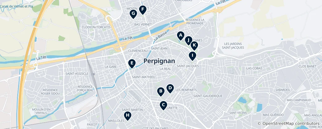 Map of City Parks and Gardens