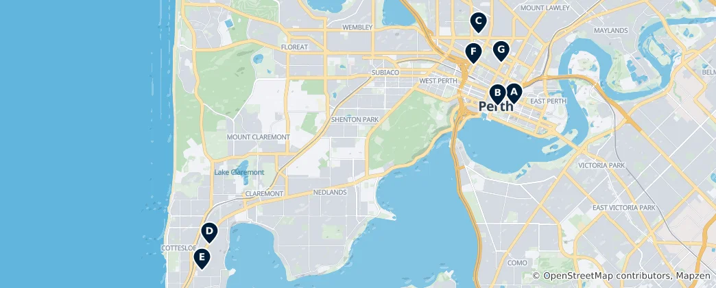 Map of Historic Religious Sites