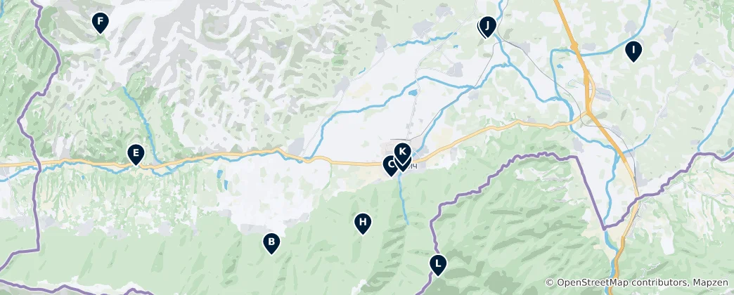 Mappa di Petrich Essentials