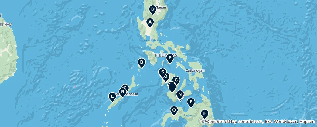 Map of Authentic Local Markets