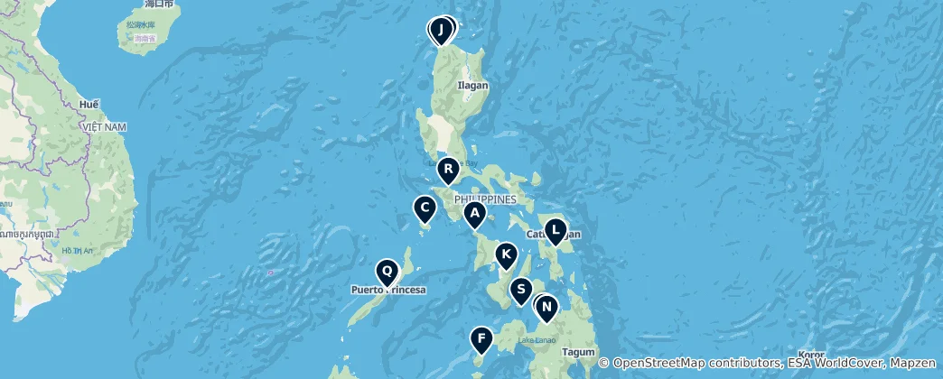 Map of Philippines' Absolute Essentials