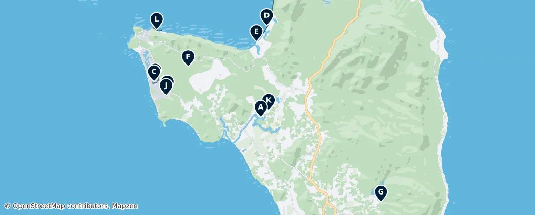 Phu Quoc National Park Essentials — Mapa