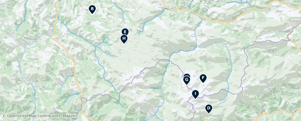 Mapa Picos de Europa National Park Essentials