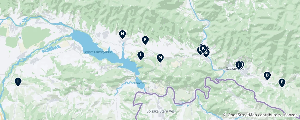 Mapa Religious Sites & Historic Churches