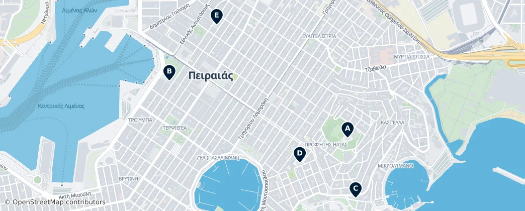 Historic Churches — Mapa