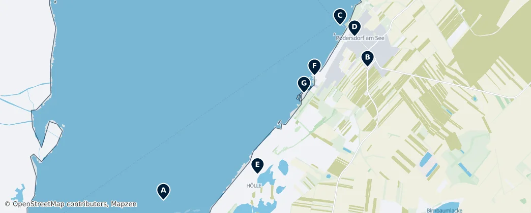 Podersdorf am See Essentials — Kaart