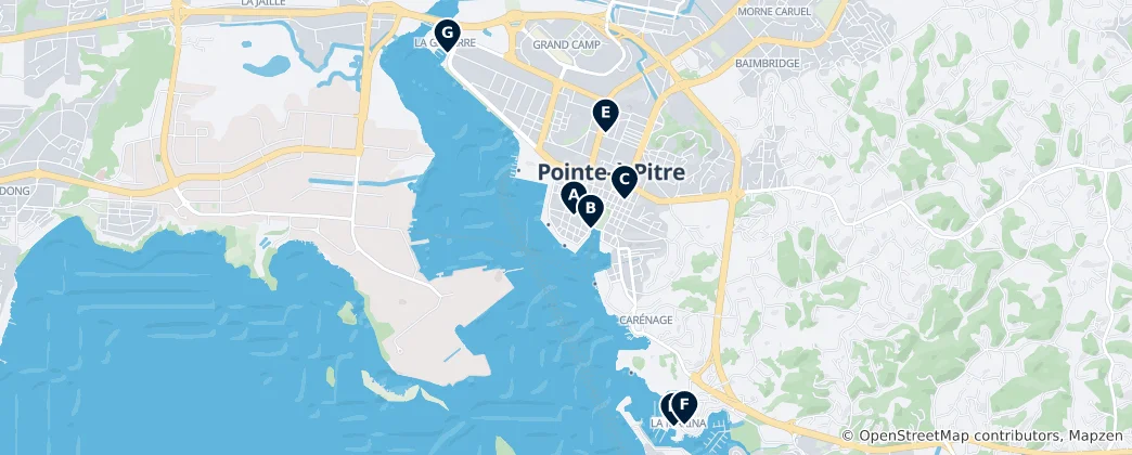 Mapa Markets & Local Flavors