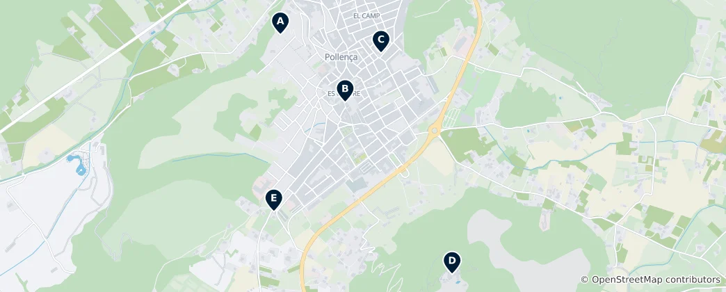 Mapa Historic Churches and Sanctuaries