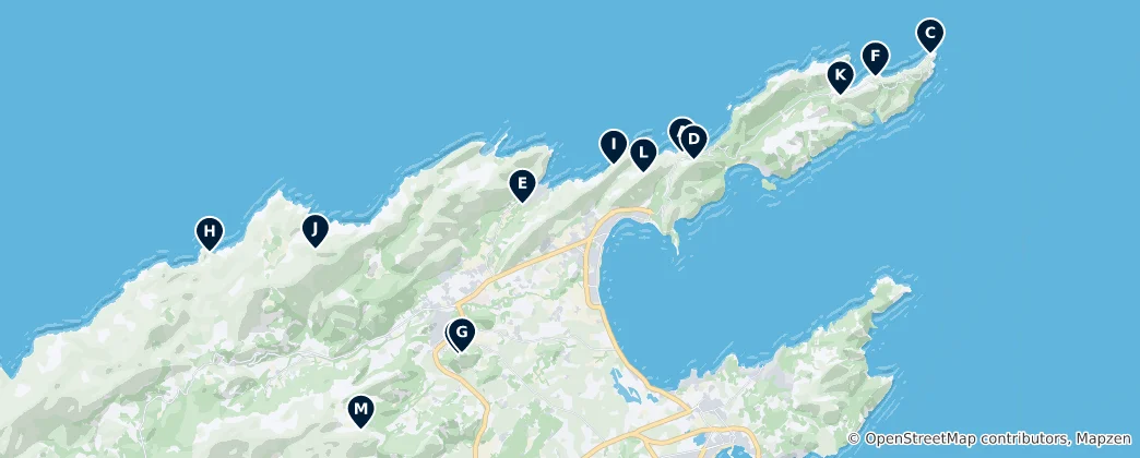 Map of Natural Wonders