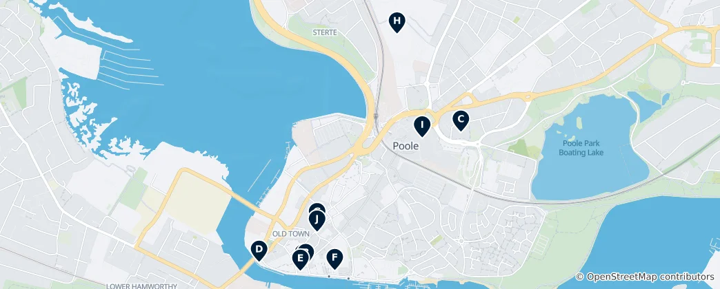 Map of Poole Essentials