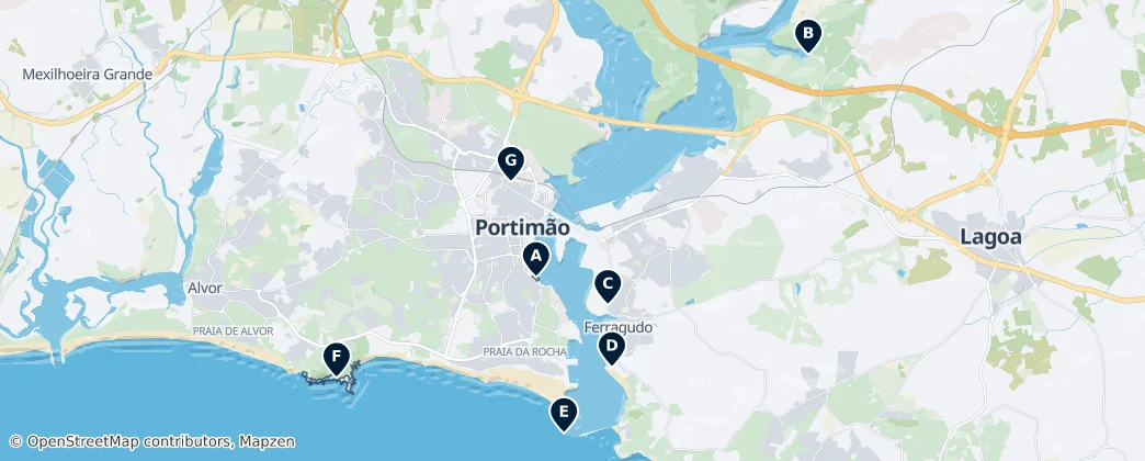 Editor's Choice: Portimão — Map
