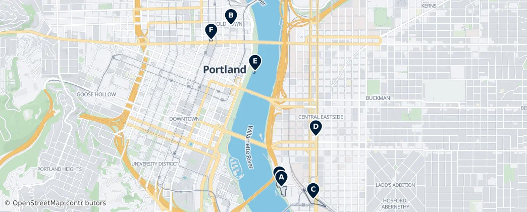 Museums & Theatres — Mapa