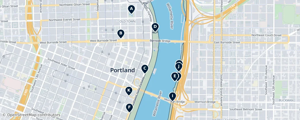 Parks & Public Art — Mapa