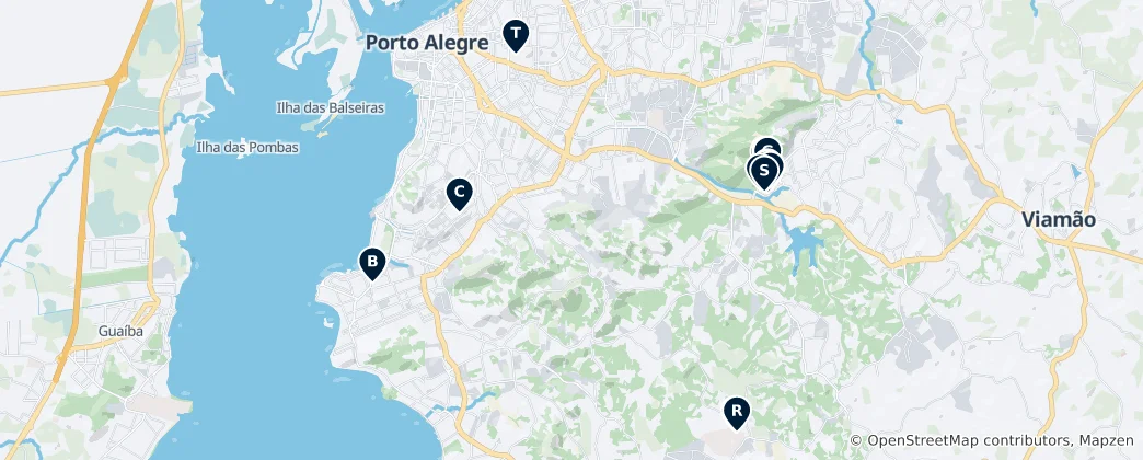 Mapa De University and College Campuses
