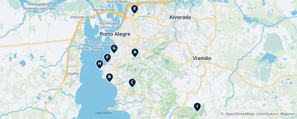 Mappa di Viewpoints and Landmarks