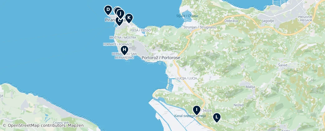 Map of Historic Churches and Places of Worship