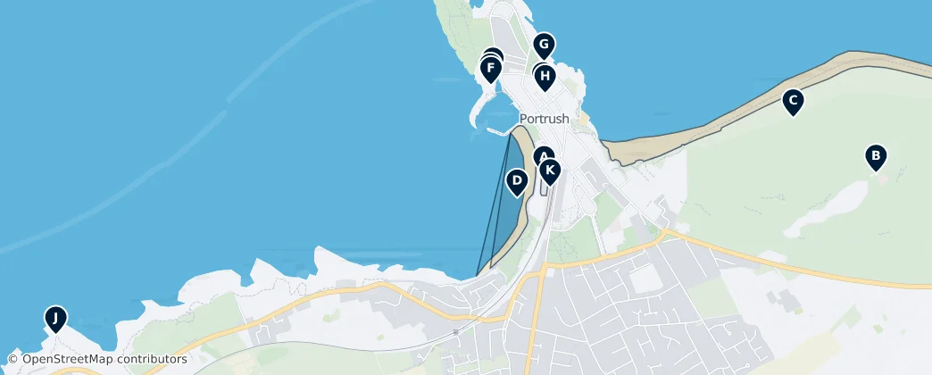Portrush Essentials — Mapa