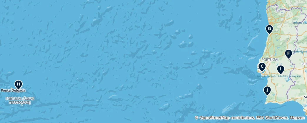 Otantik Portekiz Lezzetleri Haritası