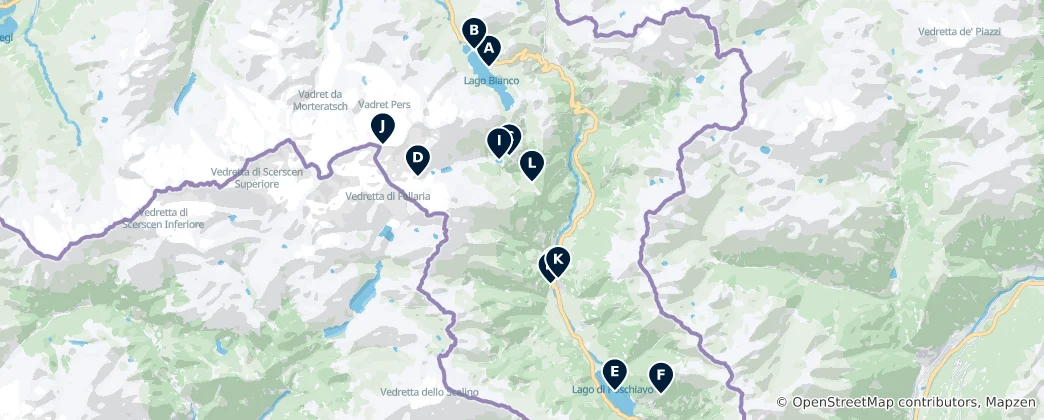 Mapa Poschiavo Essentials