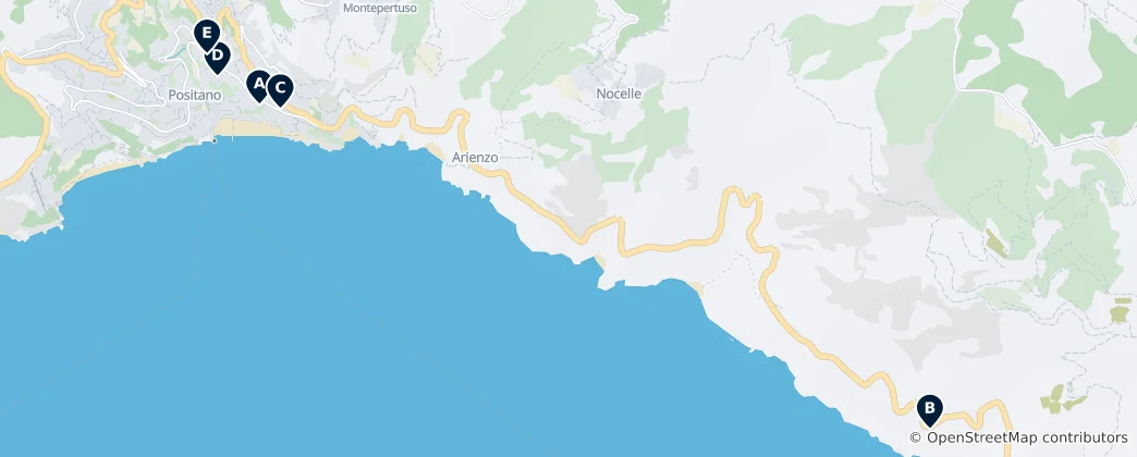 Map of Authentic Italian Flavors