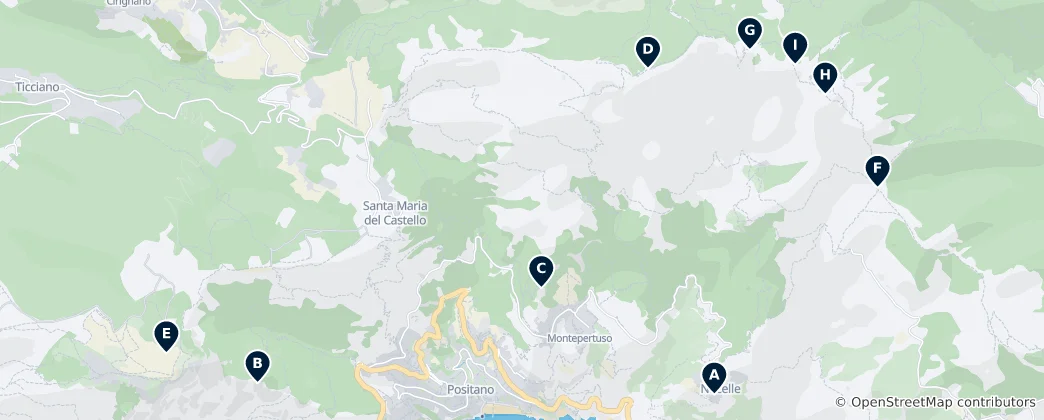 Map of Scenic Viewpoints and Peaks
