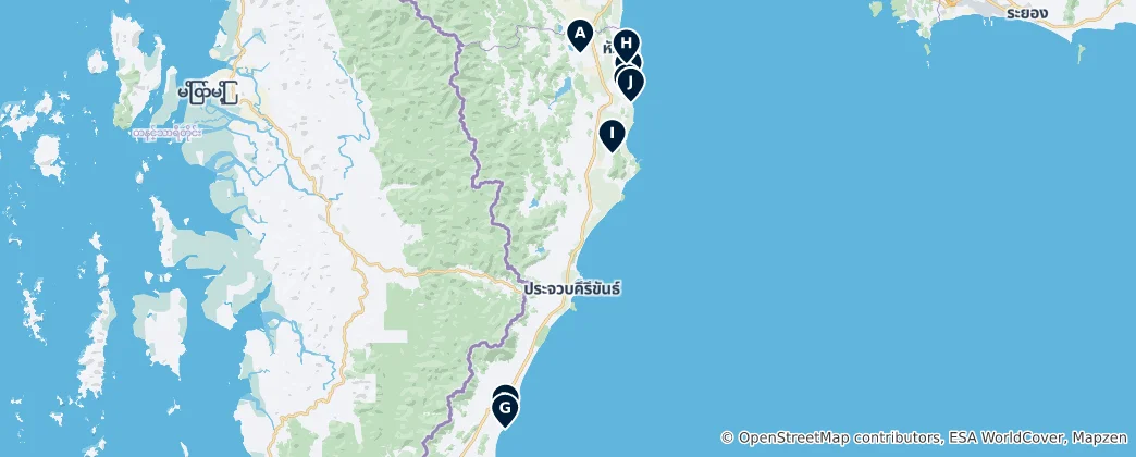 Mapa de Temples & Spiritual Sites