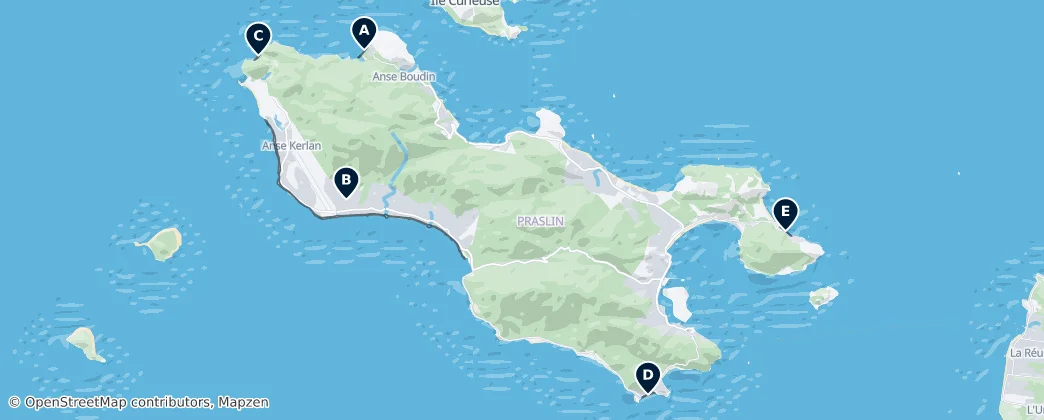 Best Beaches – Mapa