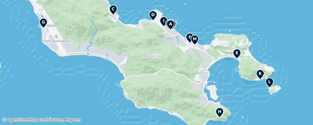 Best Resorts & Stays – Mapa