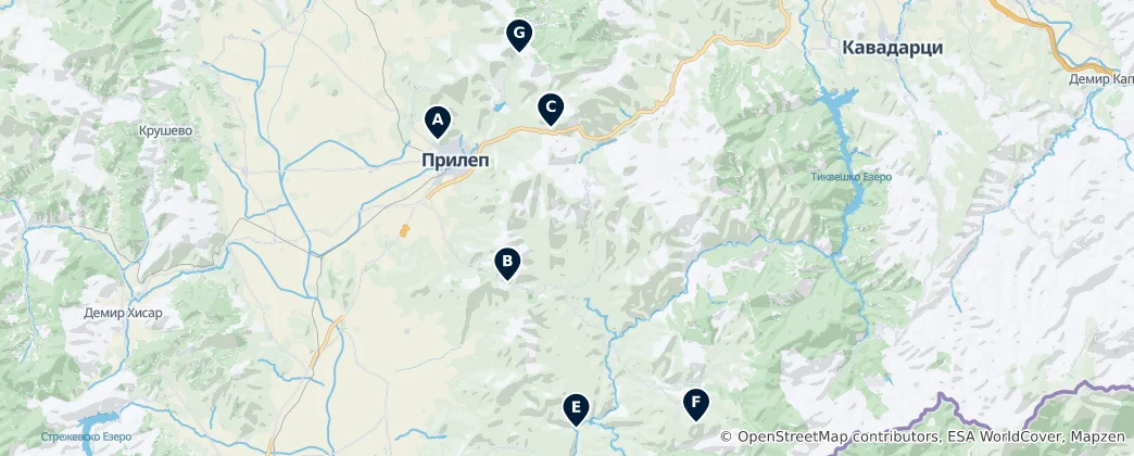 Mappa di Orthodox Heritage