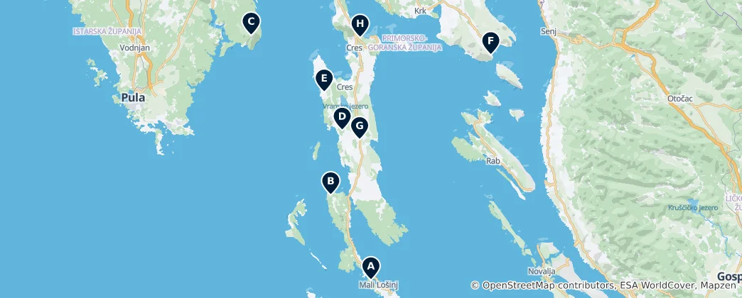Mapa De Peaks & Alpine Huts