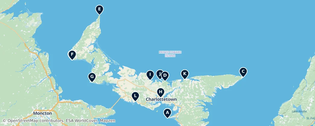 Prince Edward Island Essentials — Map