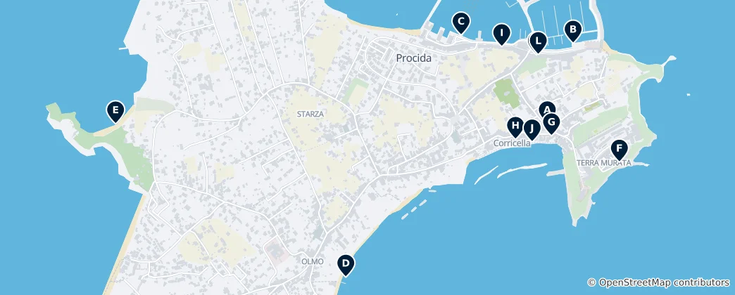 Procida's Essential Charm: A Lifetime Visit Haritası