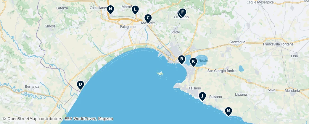 Mapa de Historic Archaeological Sites